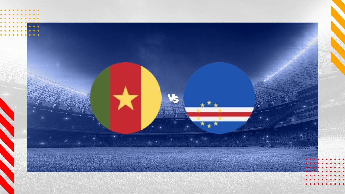 Prognóstico Camarões vs Cabo Verde