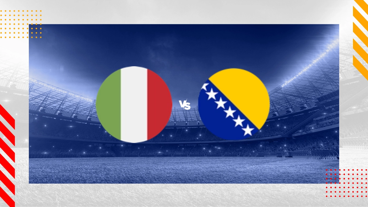 Italy vs Bosnia Herzegovina Prediction