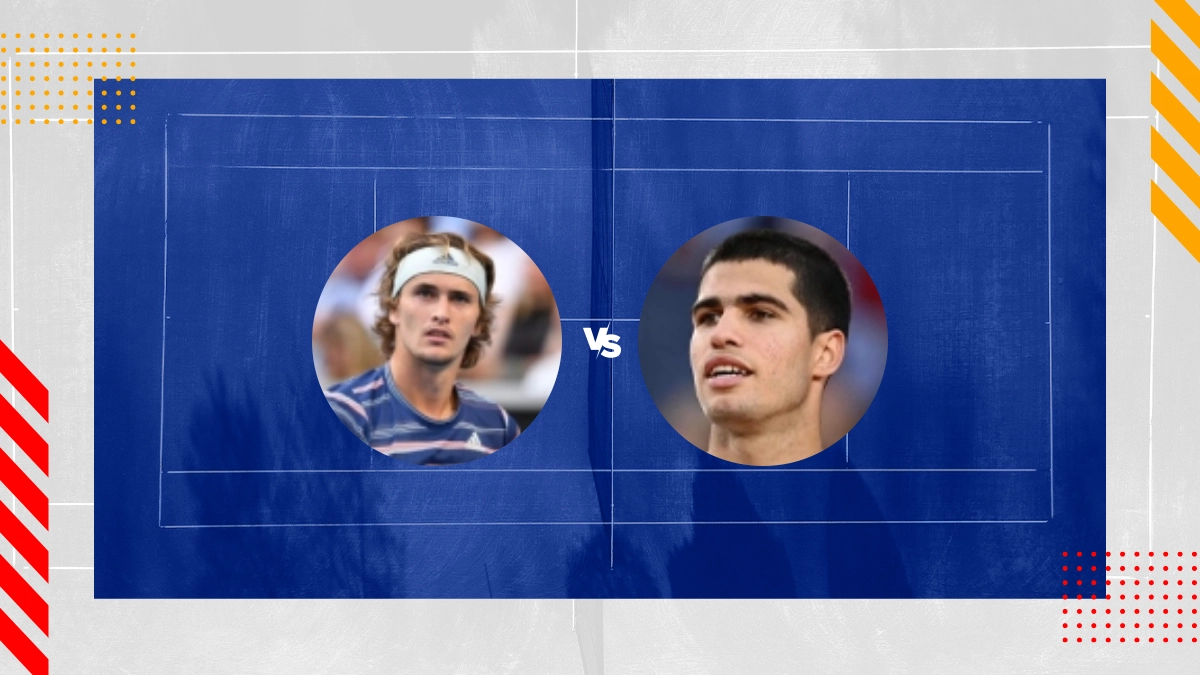 Alexander Zverev vs Carlos Alcaraz Prediction