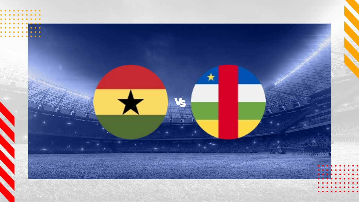 Pronostic Ghana vs République Centrafricaine