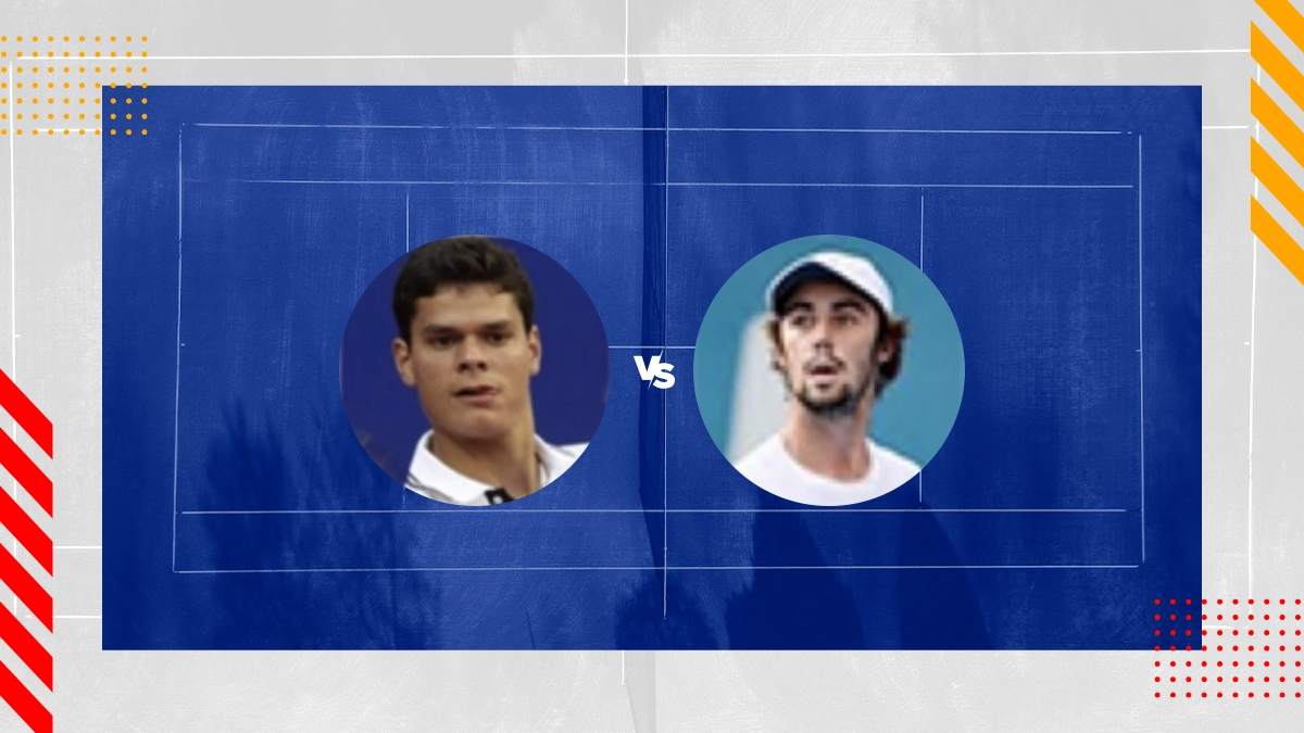 Pronostic Milos Raonic vs Jordan Thompson