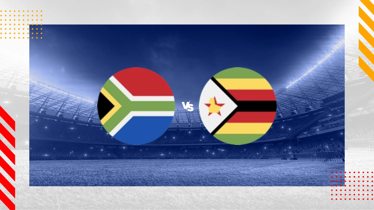 Pronostico Sud Africa vs Zimbabwe