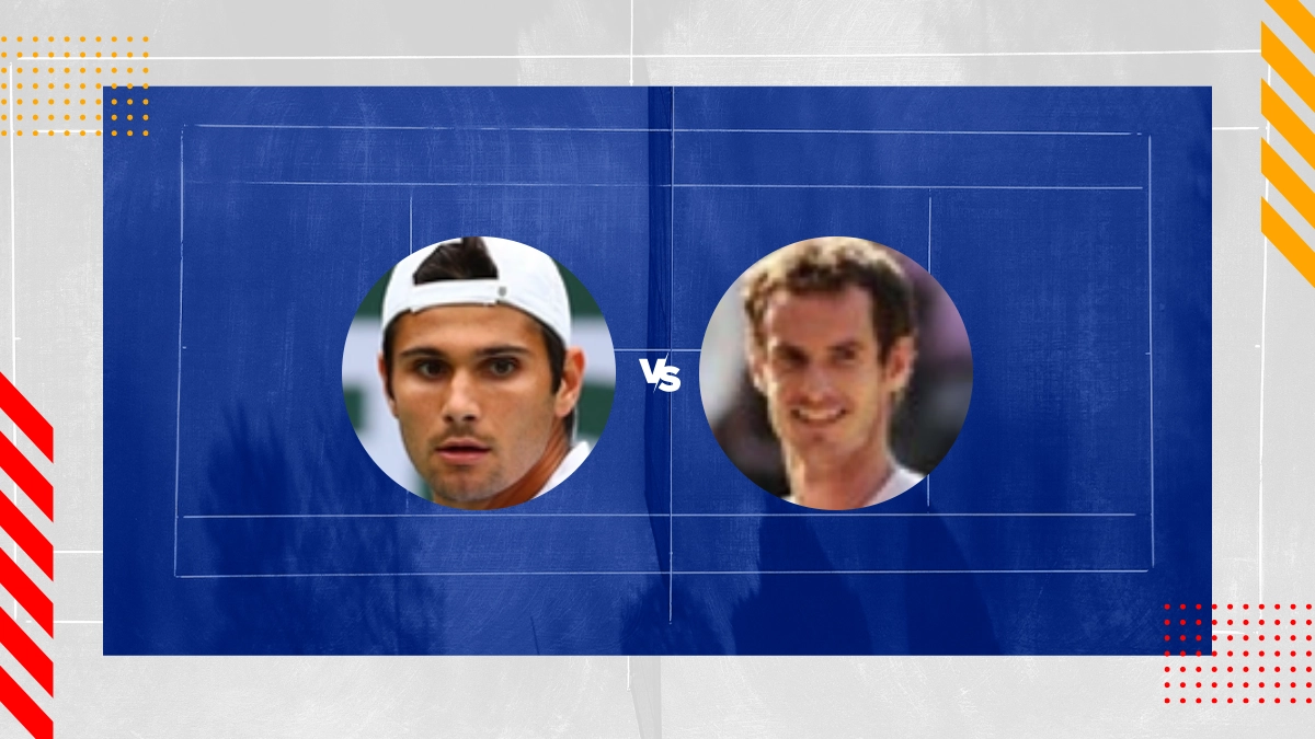 Pronostic Marcos Giron vs Andy Murray