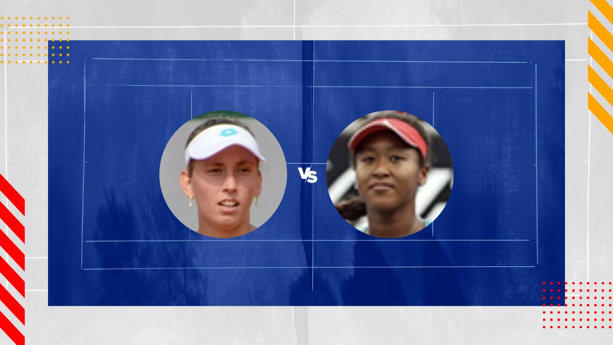 Palpite Elise Mertens vs Naomi Osaka