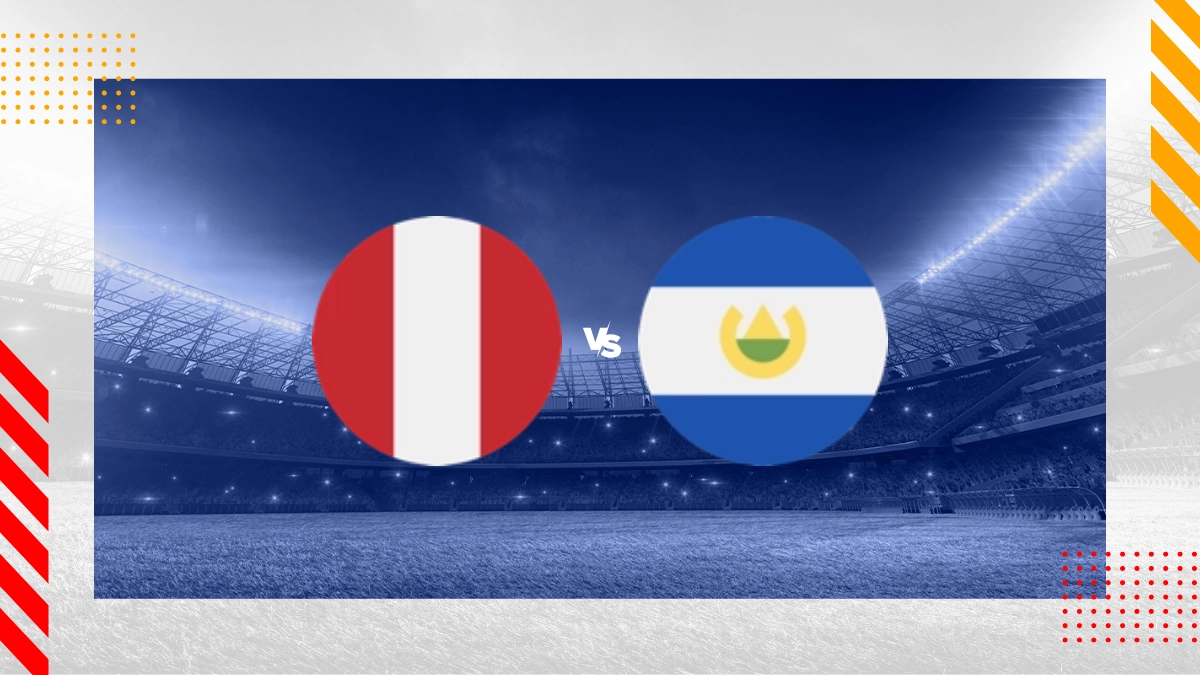 Pronóstico Perú vs El Salvador