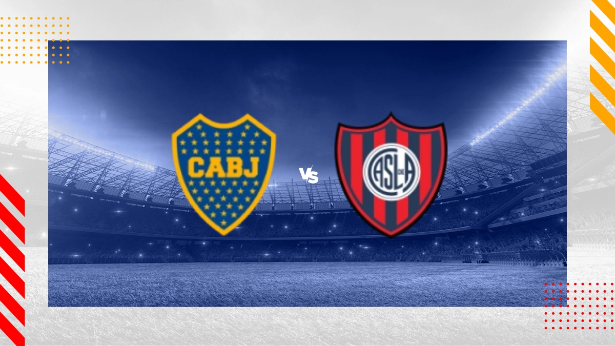 Pronóstico BOCA JUNIORS vs CA SAN LORENZO DE ALMAGRO