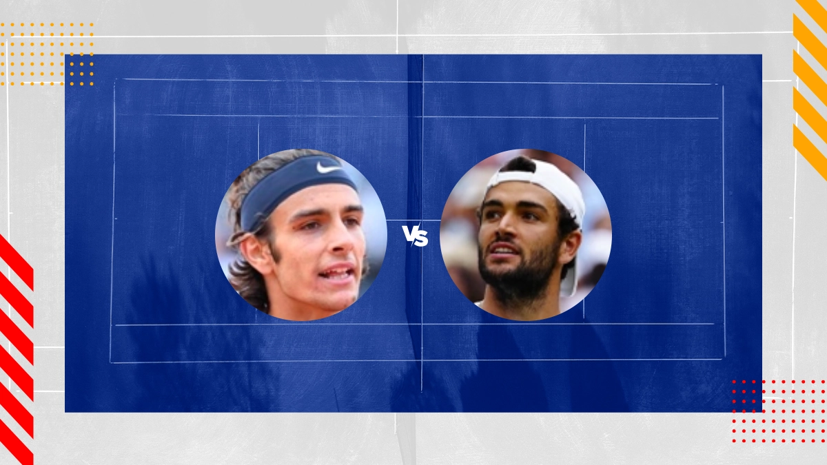 Pronostic Lorenzo Musetti vs Matteo Berrettini