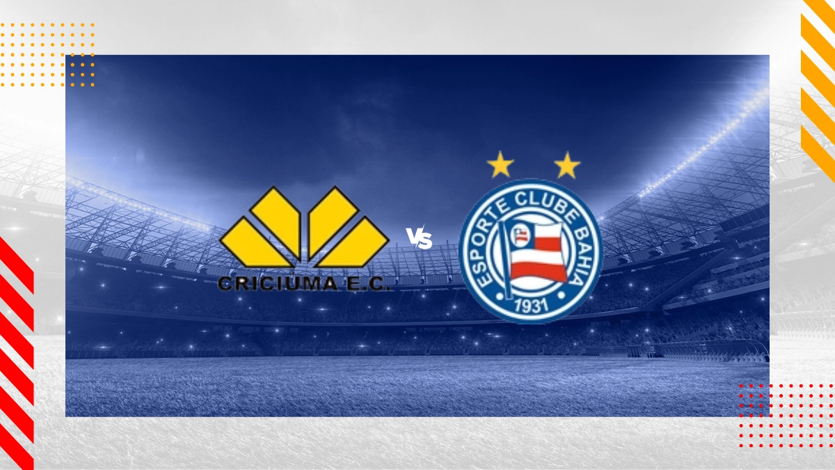 Pronóstico Criciuma vs Bahia