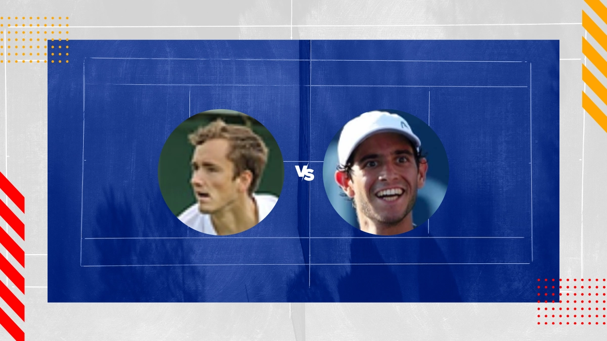 Pronostic Daniil Medvedev vs Nuno Borges