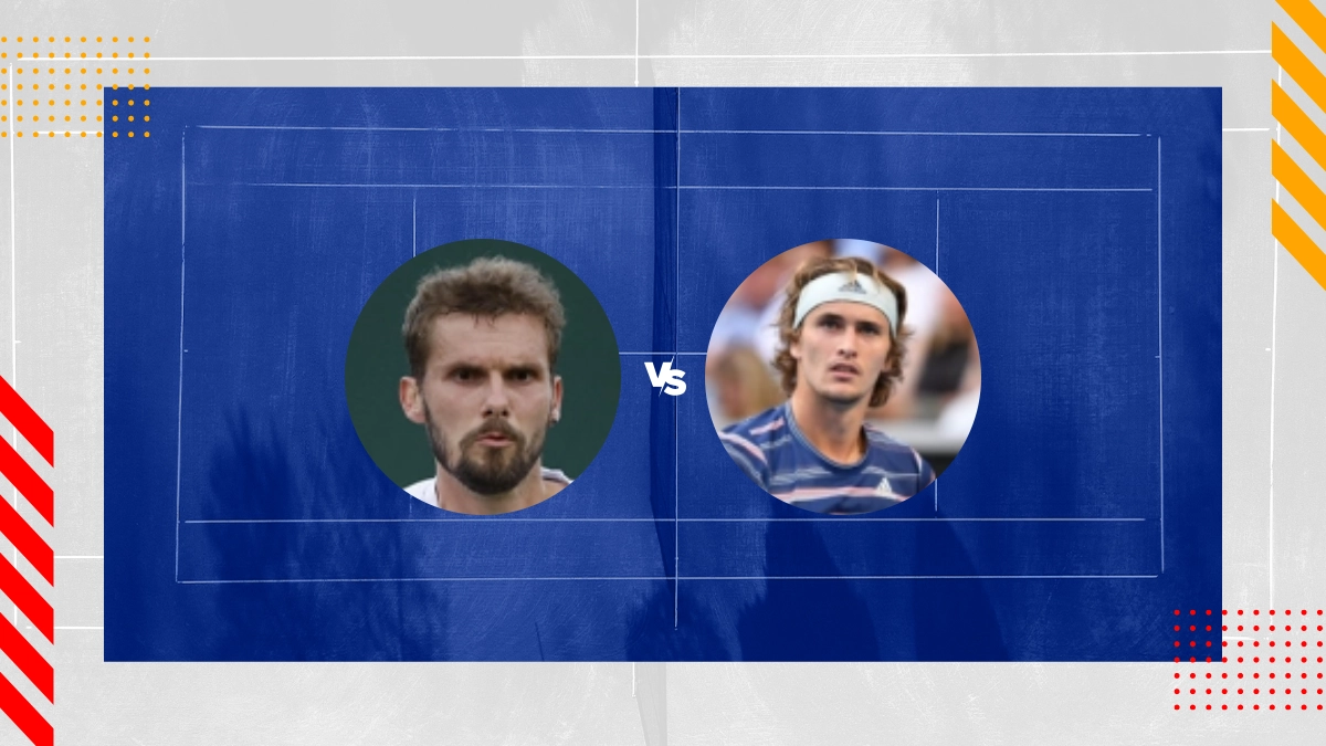 Pronostic Oscar Otte vs Alexander Zverev