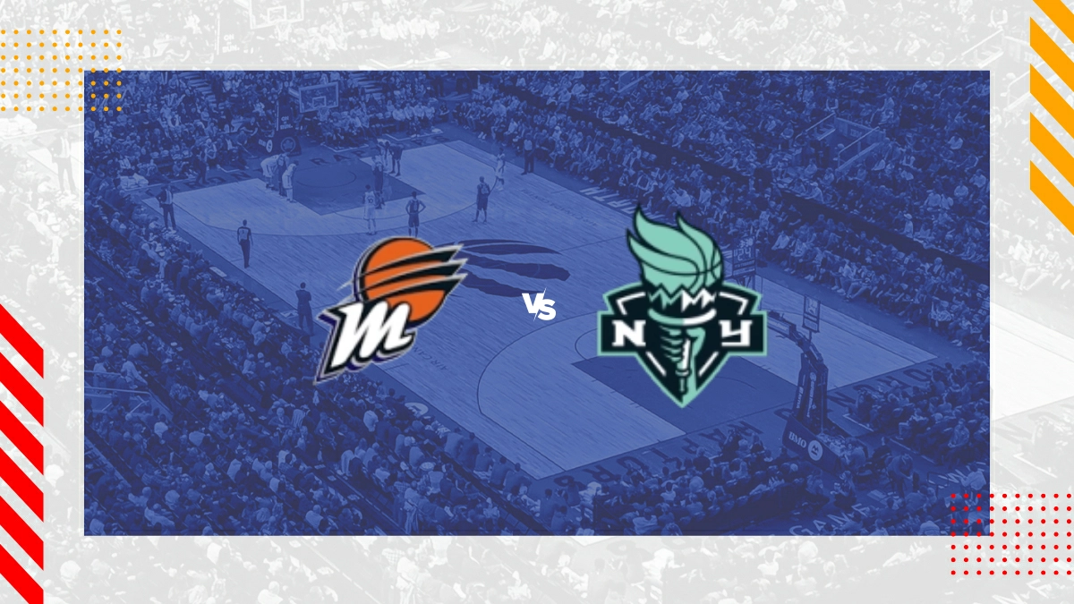 Palpite Phoenix Mercury vs New York Liberty