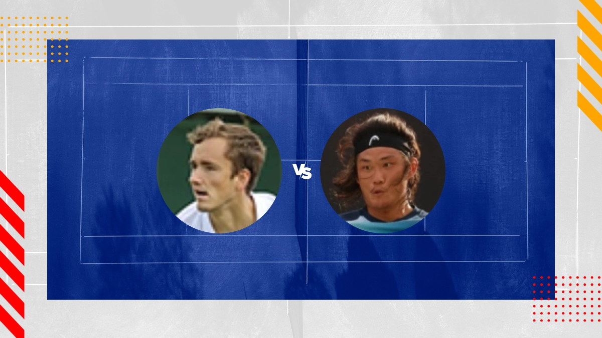 Pronóstico Daniil Medvedev vs Zhizhen Zhang