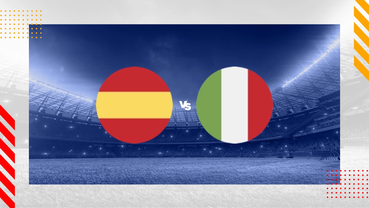 Pronóstico España vs Italia