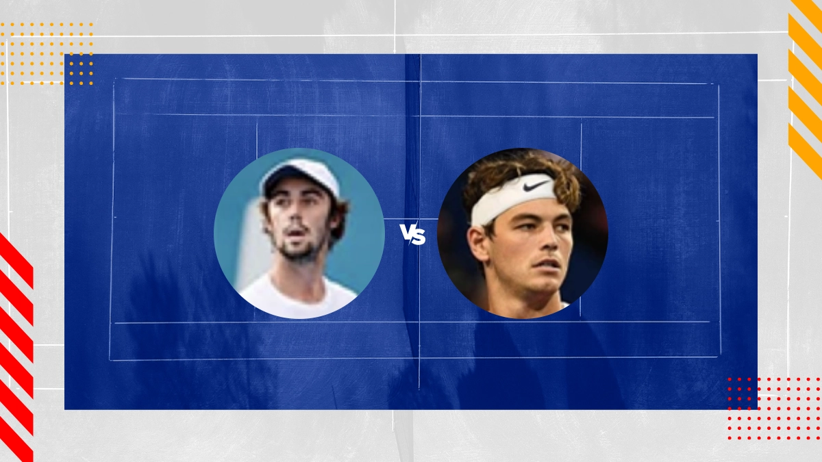 Jordan Thompson vs Taylor Fritz Prediction