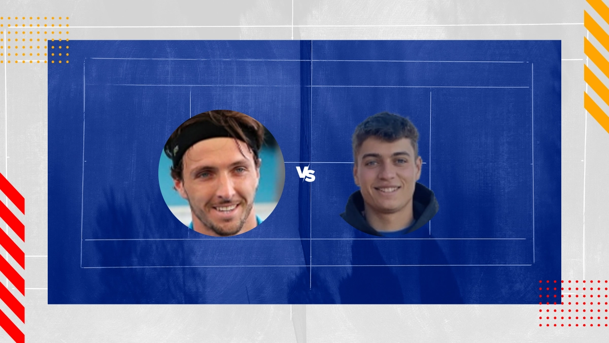 Pronostic Arthur Rinderknech vs Flavio Cobolli