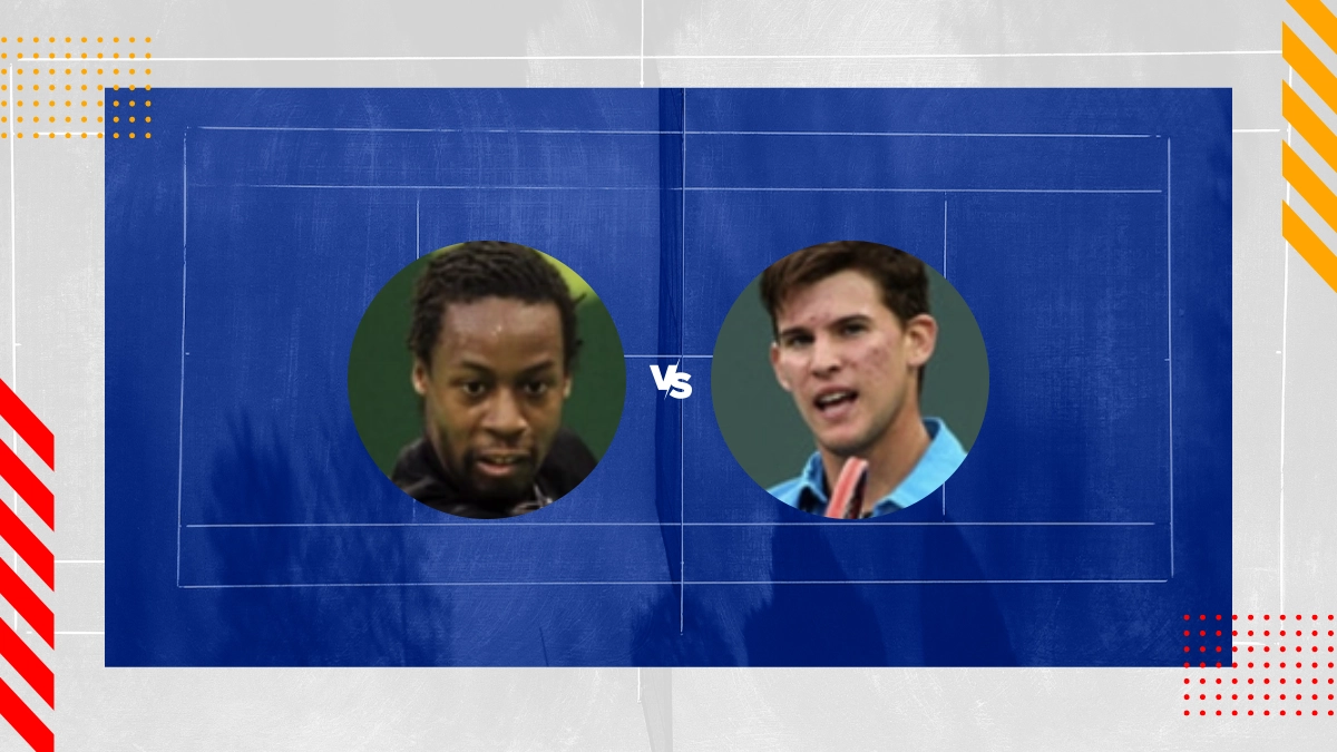 Gael Monfils vs Dominic Thiem Prediction