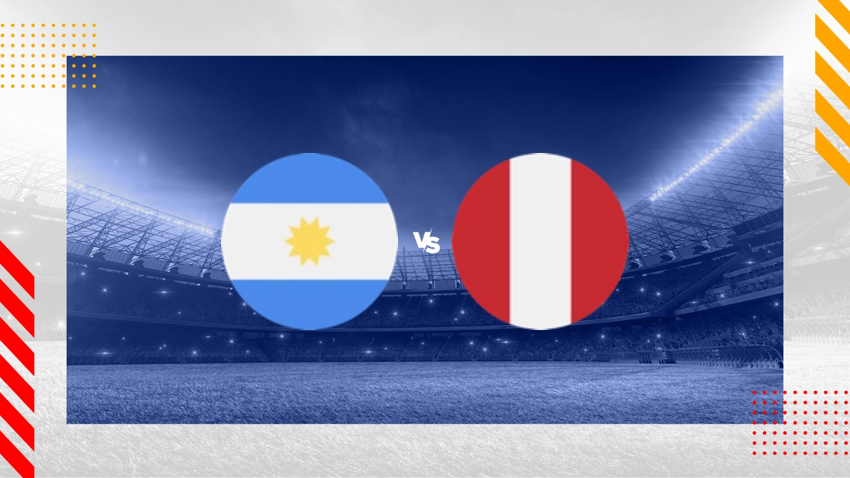 Palpite Argentina vs Perú