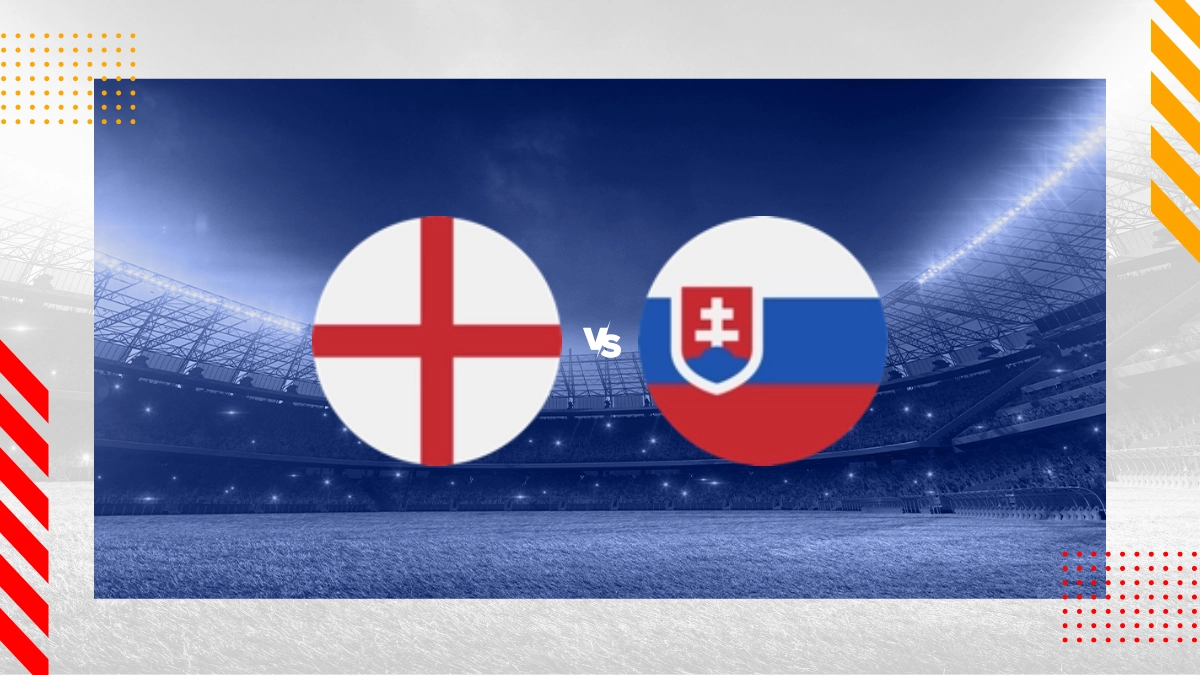 Pronostic Angleterre vs Slovaquie