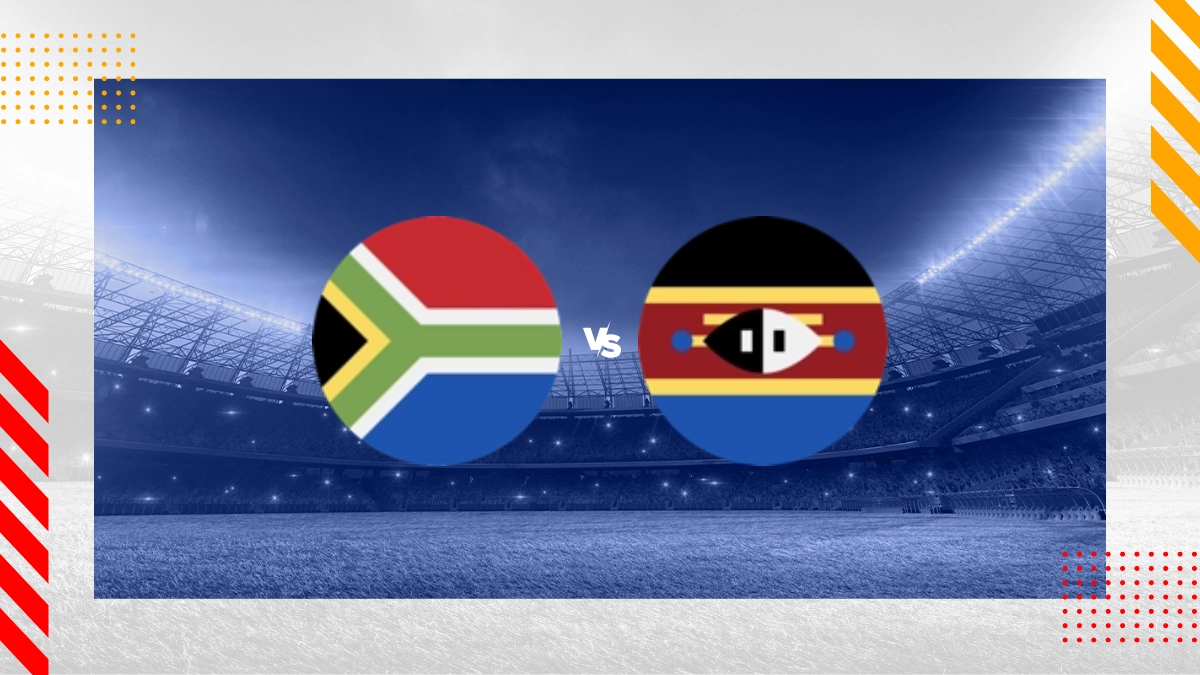 Pronóstico Sudáfrica vs Esuatini