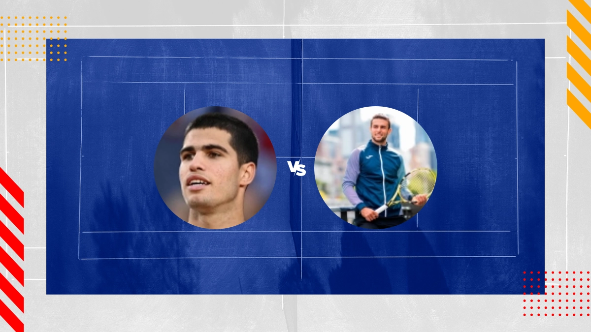 Carlos Alcaraz vs Aleksandar Vukic Prediction