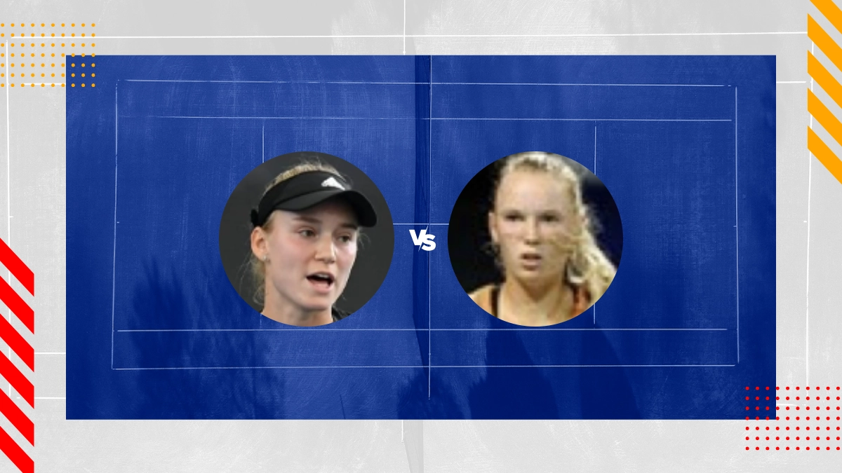 Pronóstico Elena Rybakina vs Caroline Wozniacki