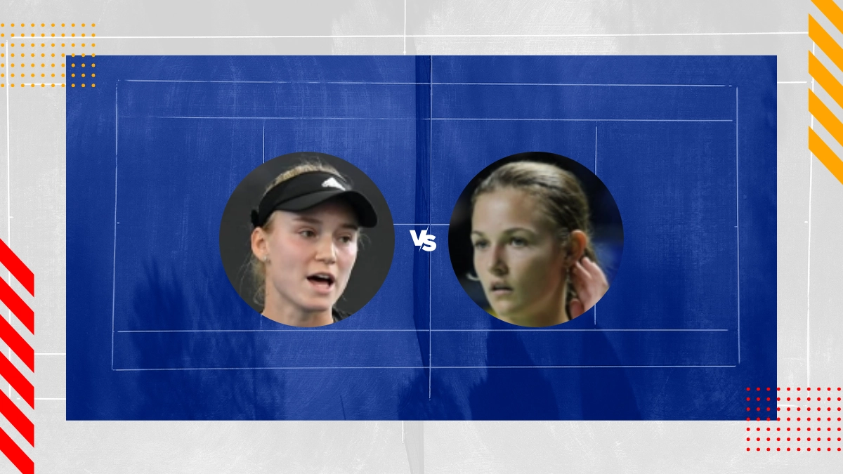 Pronóstico Elena Rybakina vs Anna Kalinskaya