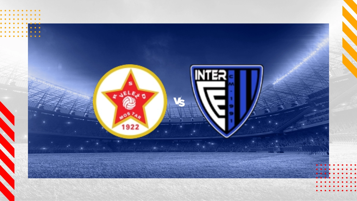 Pronóstico FK Velez Mostar vs Inter Club de Escaldes