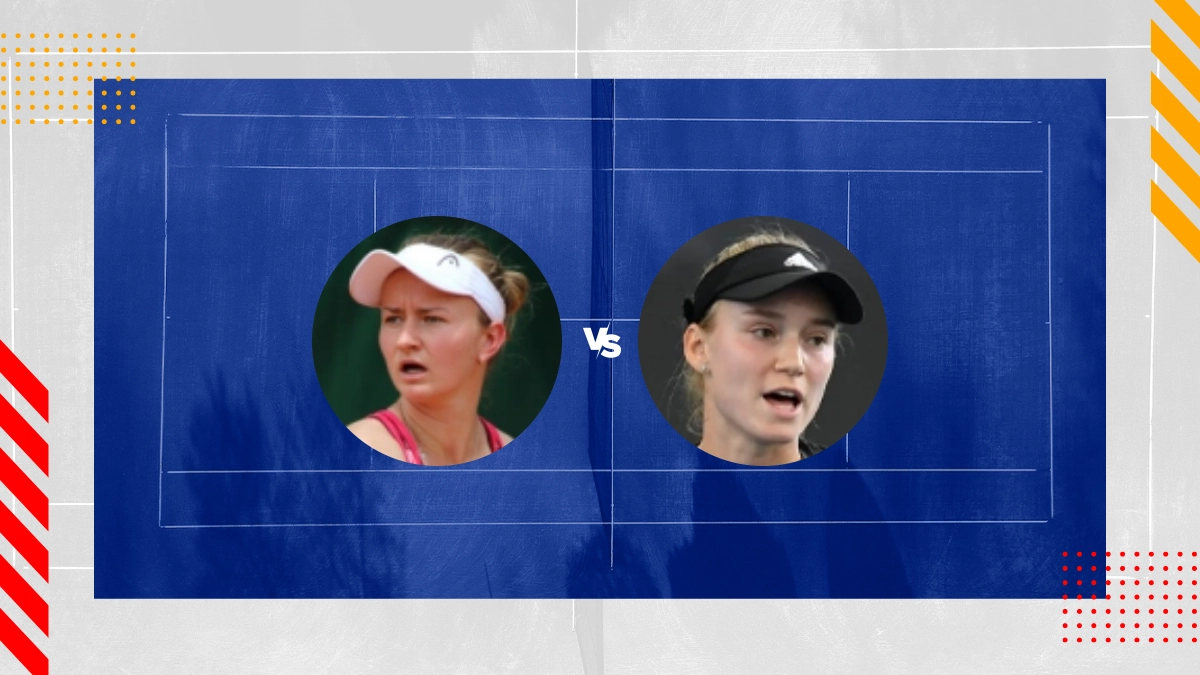 Pronóstico Barbora Krejcikova vs Elena Rybakina