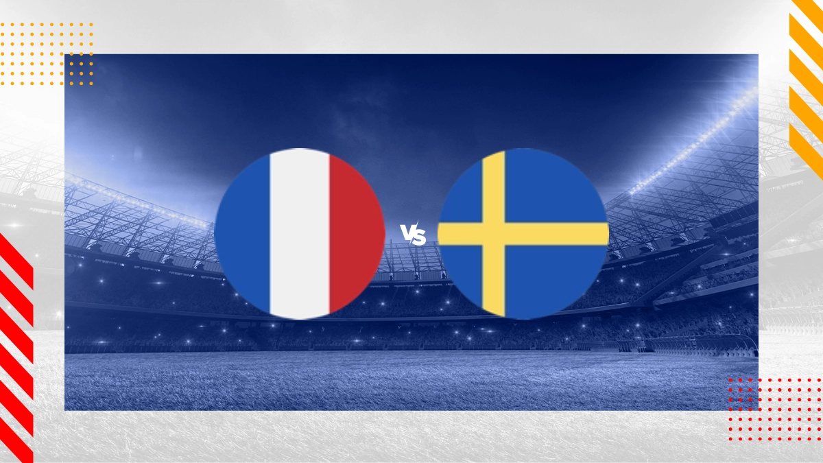 Pronóstico Francia M vs Suecia M