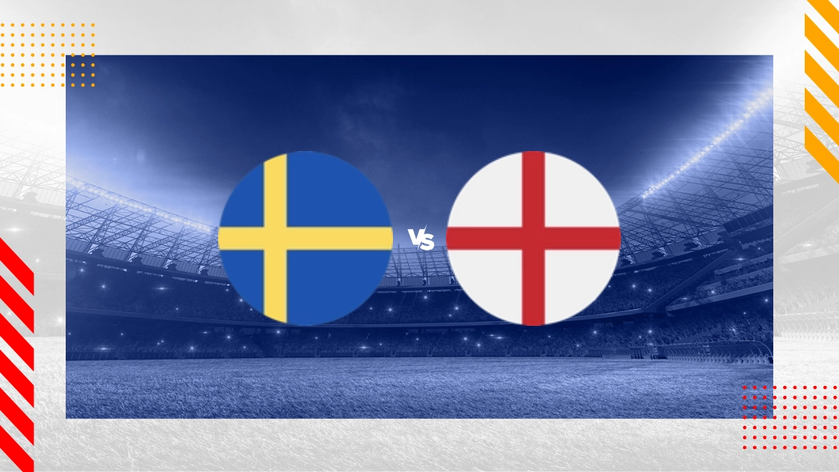 Pronóstico Suecia M vs Inglaterra M