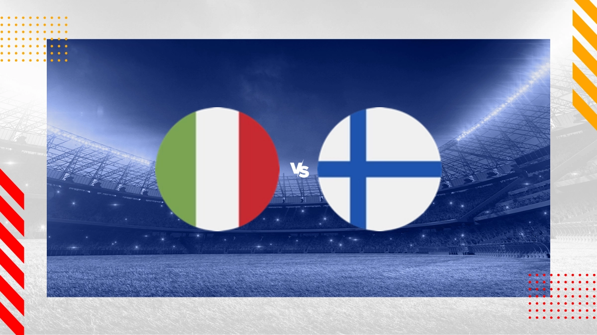 Pronóstico Italia M vs Finlandia M