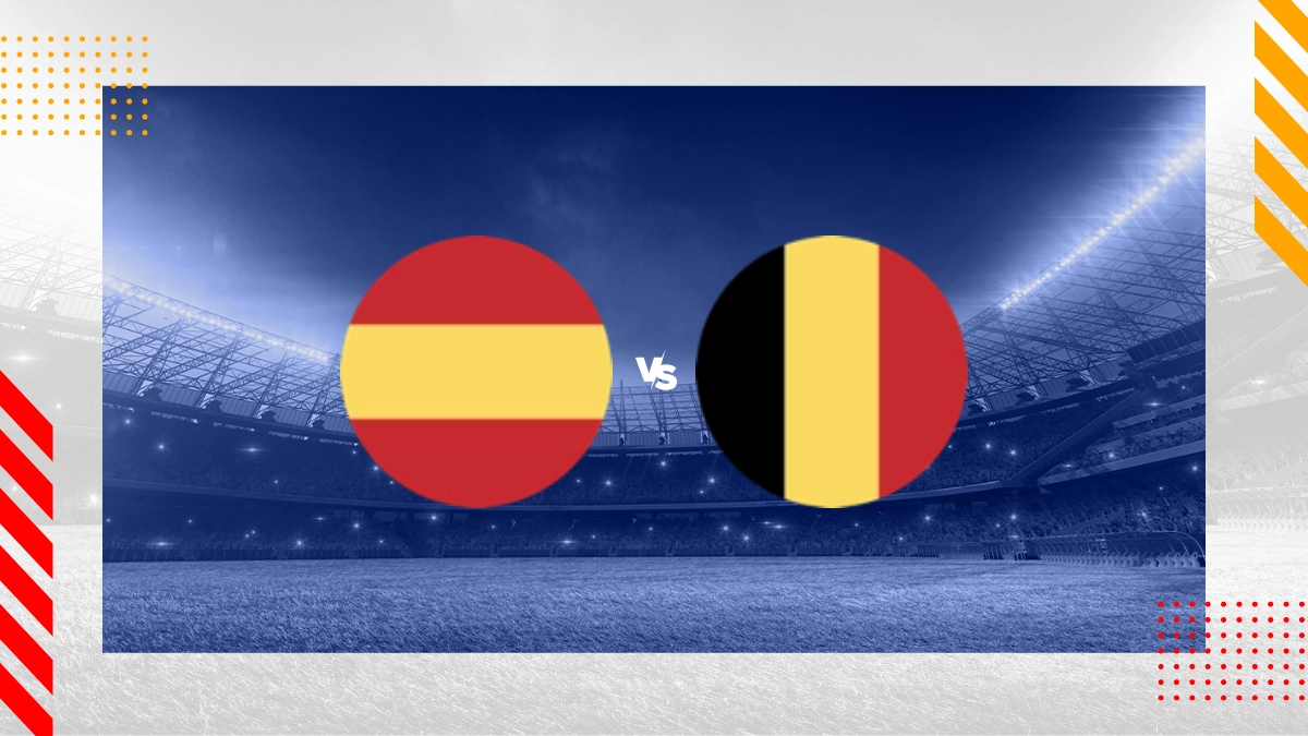 Pronóstico España M vs Bélgica M