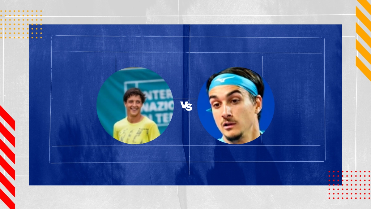 Pronostic Luciano Darderi vs Lorenzo Sonego