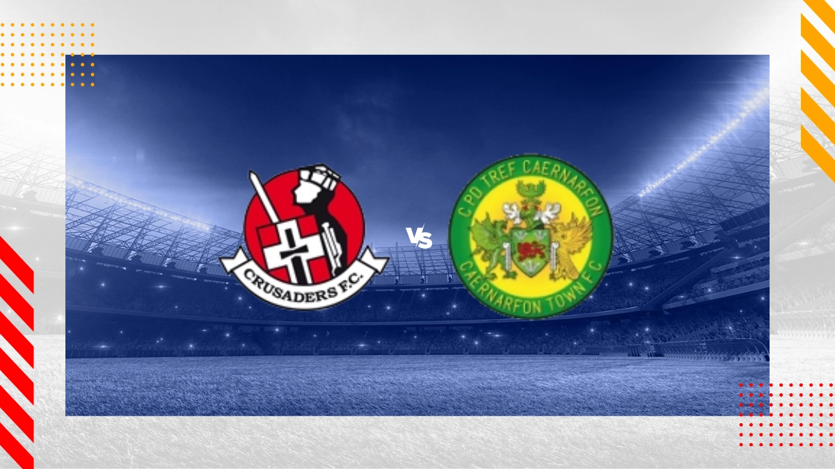 Crusaders FC vs Caernarfon Town FC Prediction