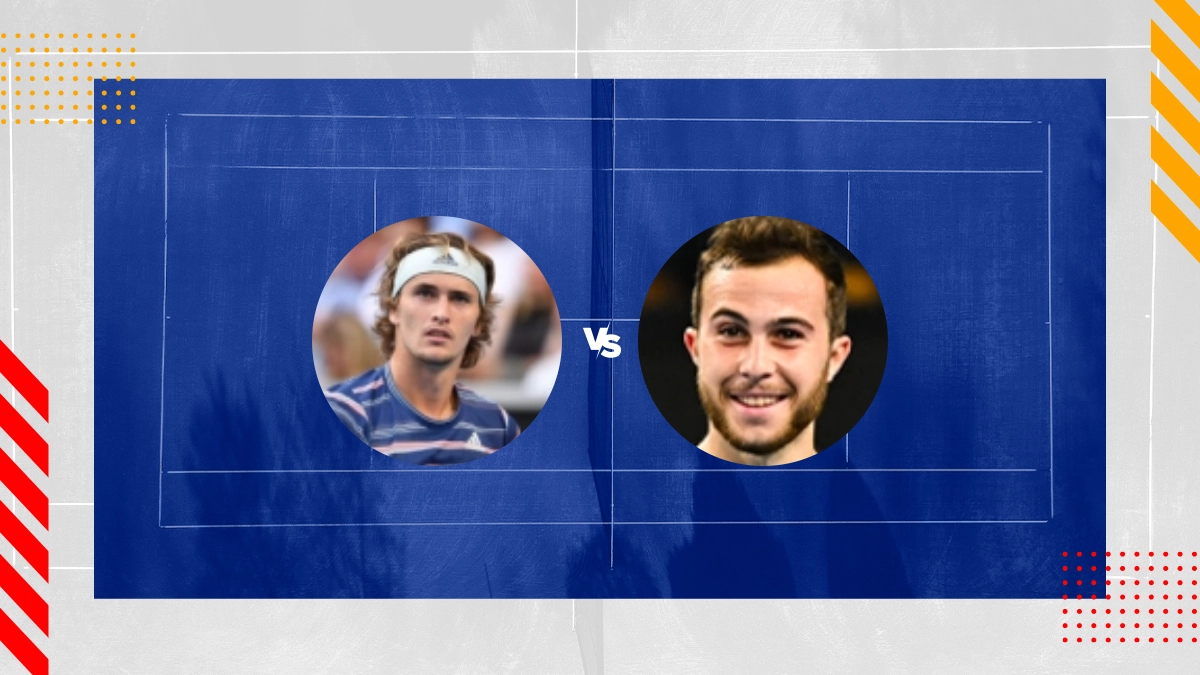 Pronostic Alexander Zverev vs Hugo Gaston