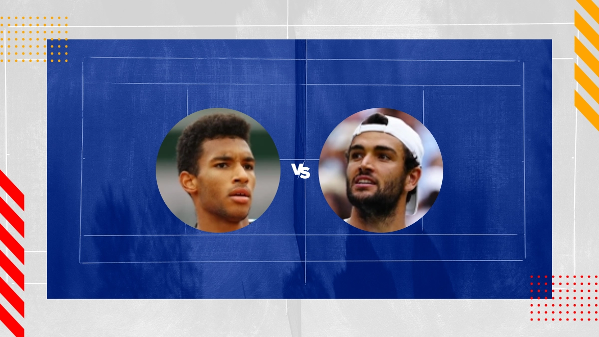 Felix Auger Aliassime vs Matteo Berrettini Prediction