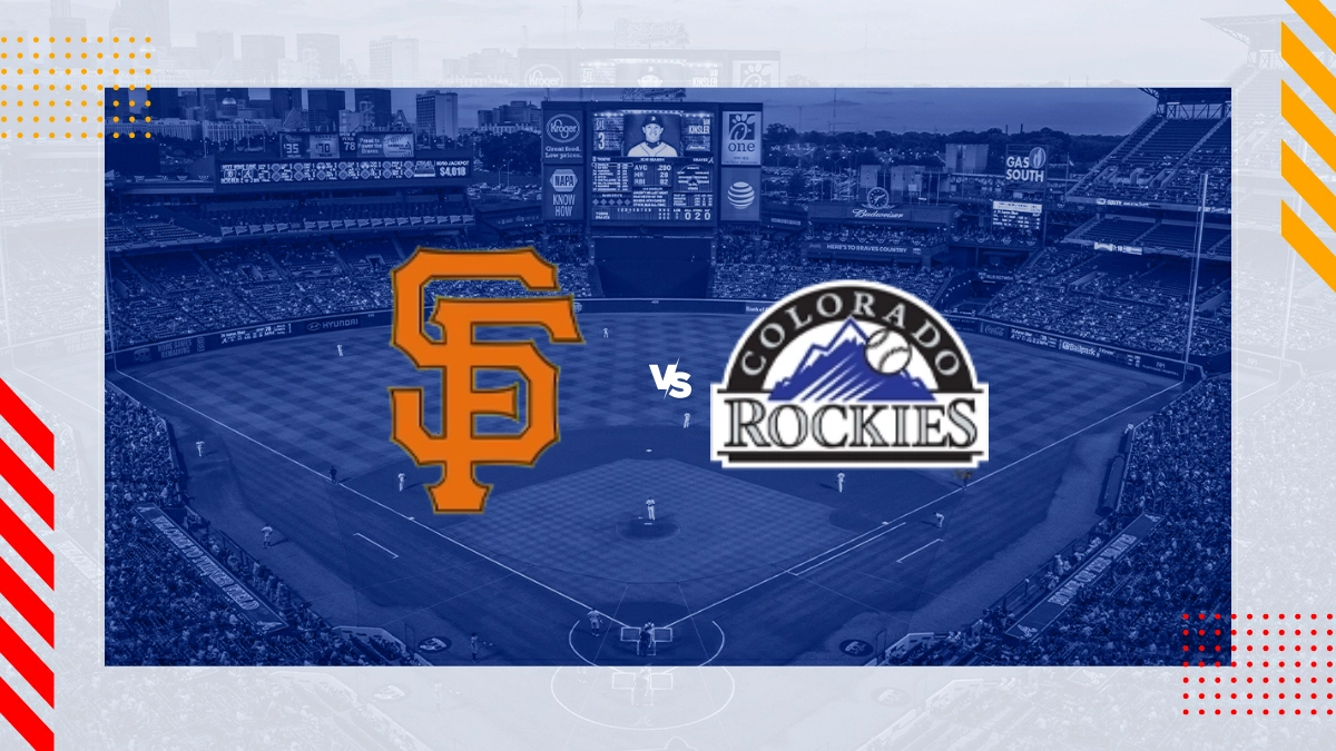 San Francisco Giants vs Colorado Rockies Picks