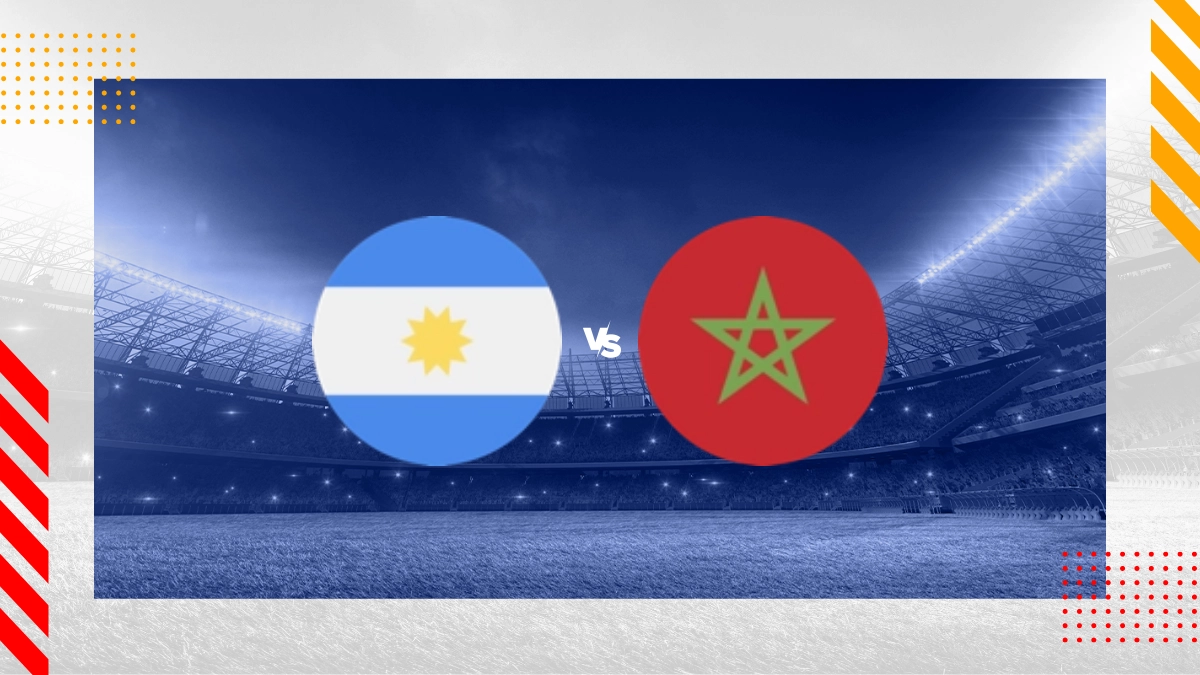 Pronóstico Argentina vs Marruecos