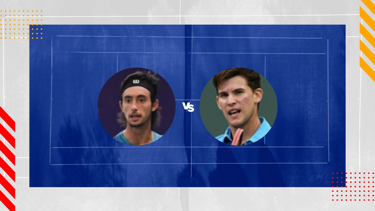 Pronostic Thiago Agustin Tirante vs Dominic Thiem