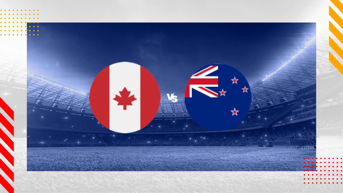 Pronóstico Canadá M vs Nueva Zelandia M