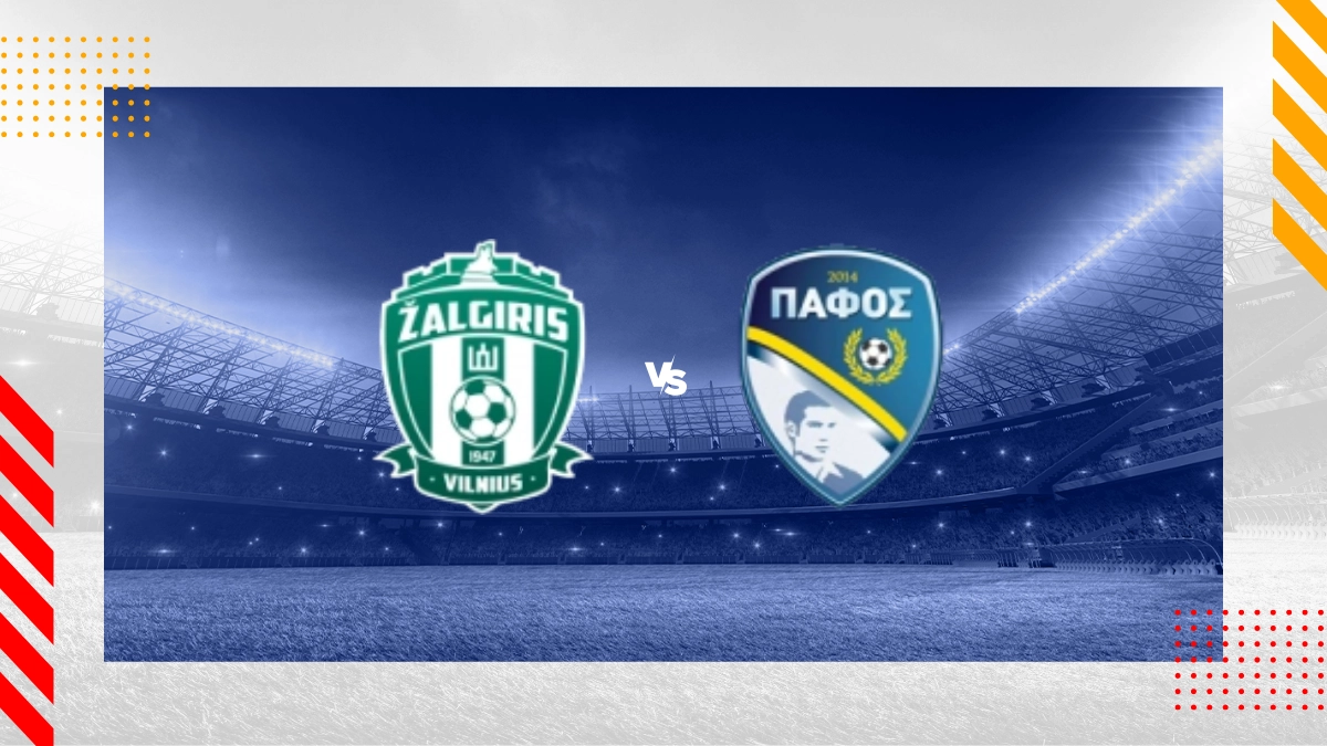 Pronostico Vilnius FK Zalgiris vs Pafos FC