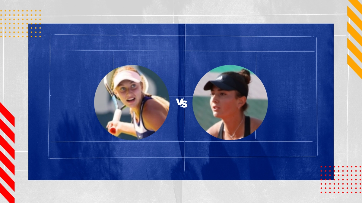 Pronóstico Mirra Andreeva Elina Avanesyan | WTA Iasi - 26/7/24