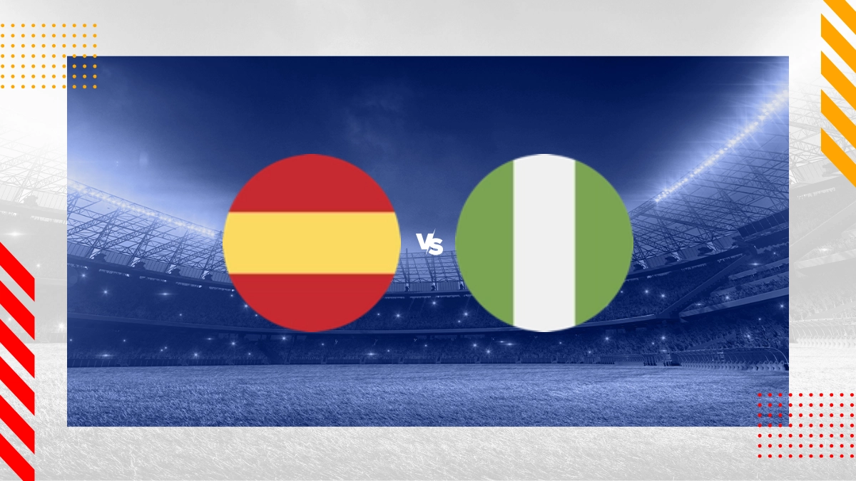 Prognóstico Espanha M vs Nigeria M