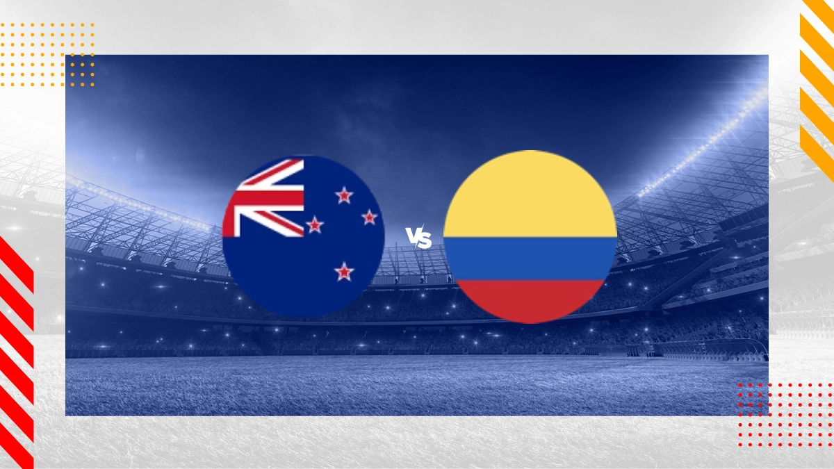 Pronóstico Nueva Zelandia M vs Colombia M