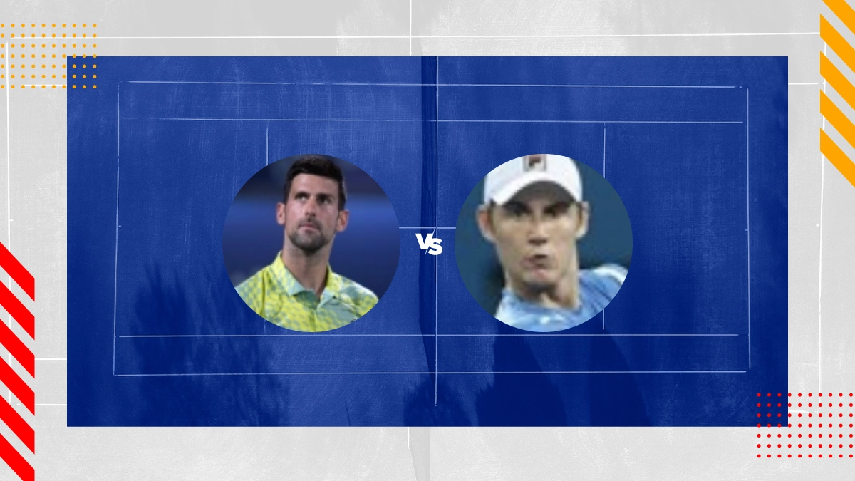 Pronostic Novak Djokovic vs Matthew Ebden