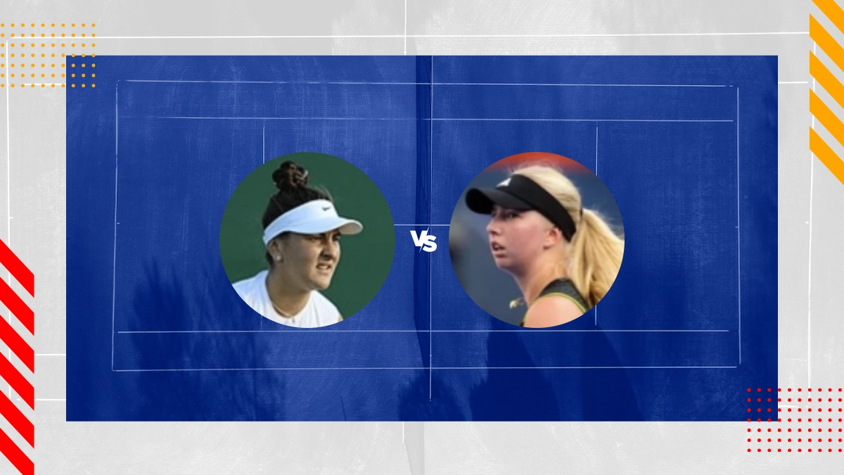 Pronostic Bianca Vanessa Andreescu vs Clara Tauson