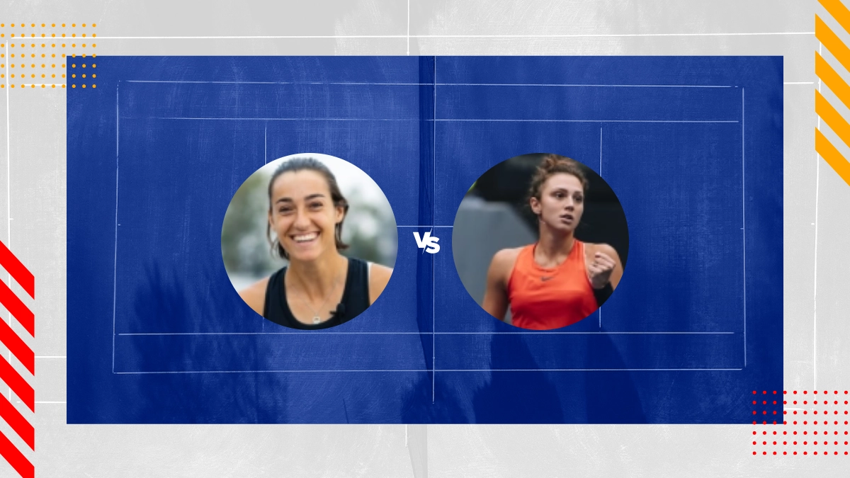 Pronostic Caroline Garcia vs Jaqueline Adina Cristian