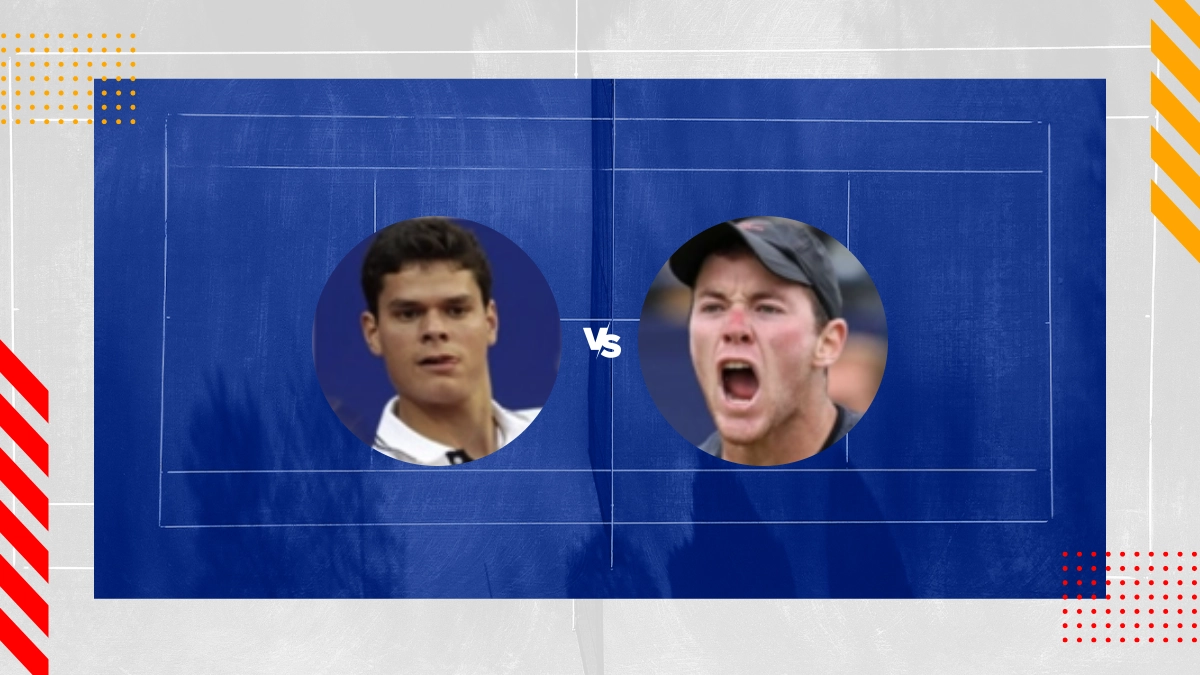 Pronostic Milos Raonic vs Dominik Koepfer