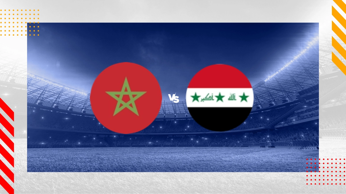 Pronostic Maroc vs Irak