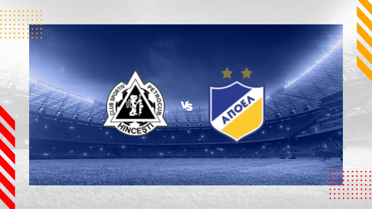 Petrocub Hincesti vs Apoel Nicosia Prediction